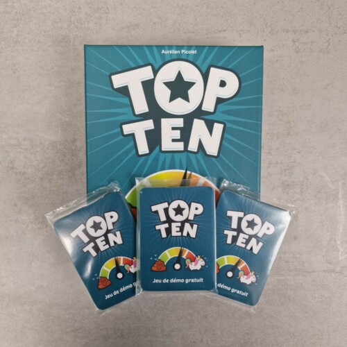 TOP TEN : échantillon - jeux de démo